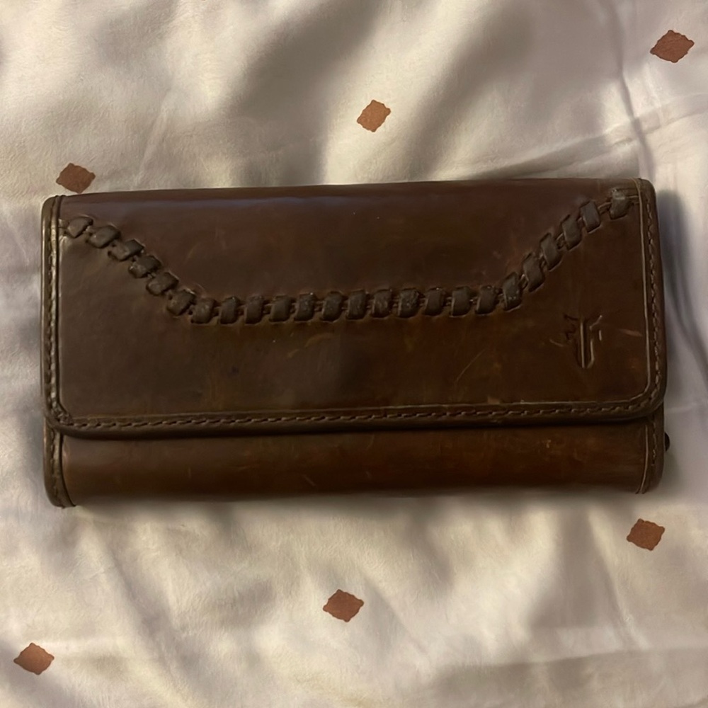 Frye leather wallet